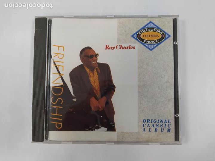 CDs de m&uacute;sica: RAY CHARLES. FRIENDSHIP. CD. TDKCD171 - Foto 1
