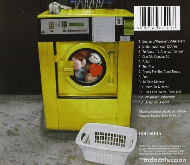 CDs de m&uacute;sica: Shakira - Servicio de Lavander&iacute;a - CD - Foto 2