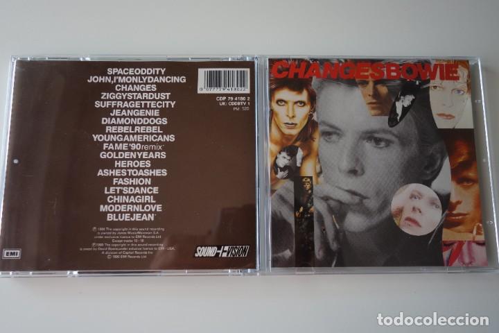 CDs de m&uacute;sica: DAVID BOWIE: Changes Bowie. CD ALBUM - Foto 1