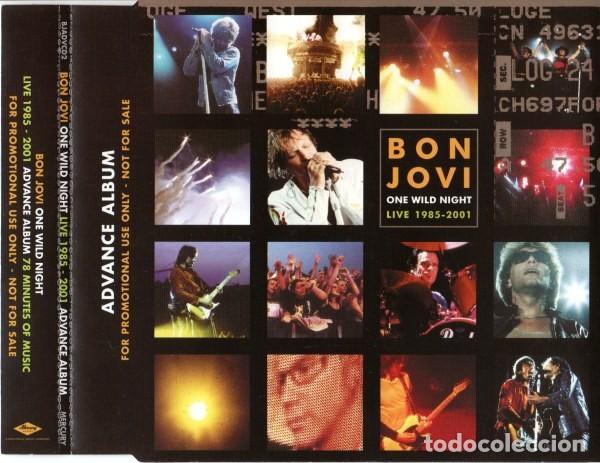 bon jovi - one wild night live 1985 - 2001 - cd - Compra venta en