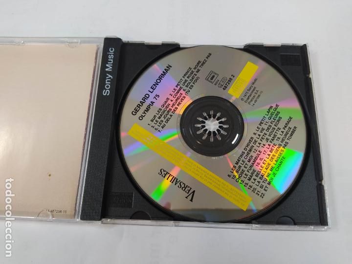 CDs de m&uacute;sica: GERARD LENORMAN. OLYMPIA 75. CD. TDKCD172 - Foto 2