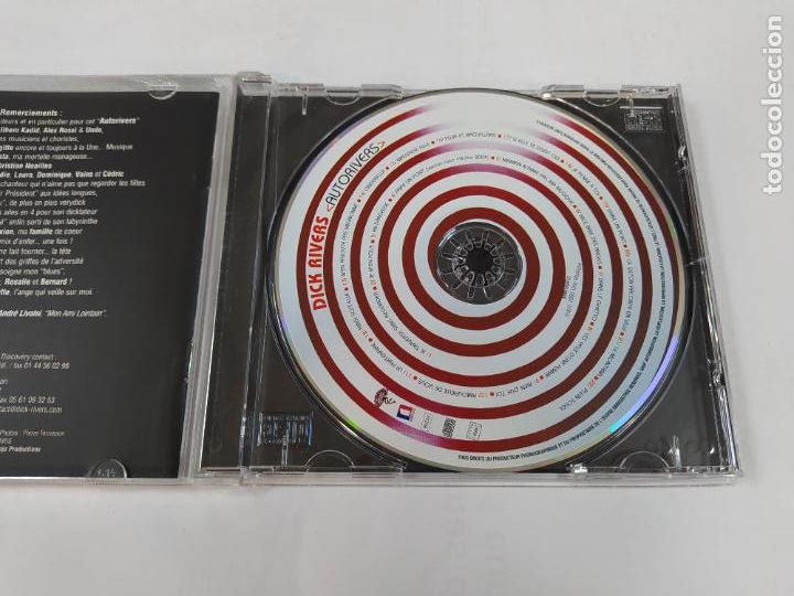 CDs de m&uacute;sica: DICK RIVERS. AUTORIVERS. CD. TDKCD172 - Foto 2