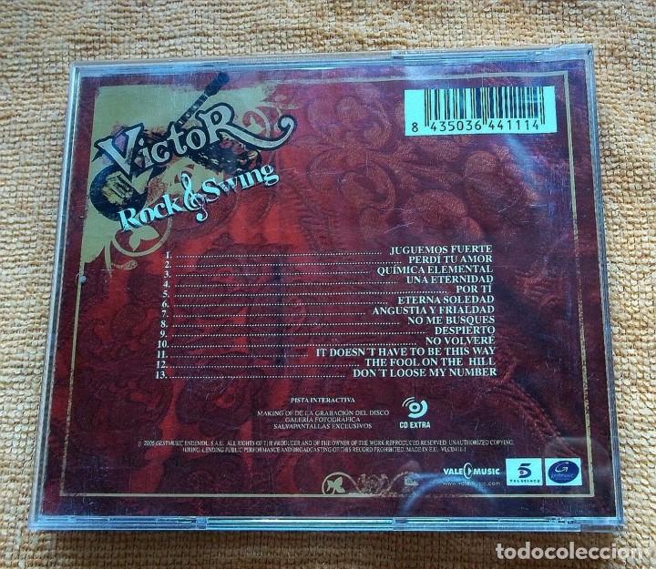 CDs de m&uacute;sica: CD VICTOR . ROCK & SWING 2005 - Foto 3