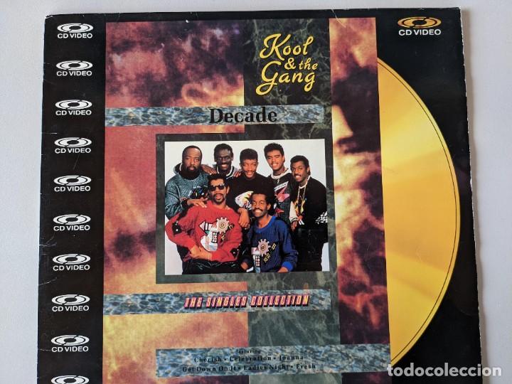 CDs de m&uacute;sica: KOOL & THE GANG - LASER DISC - DECADE - Foto 1