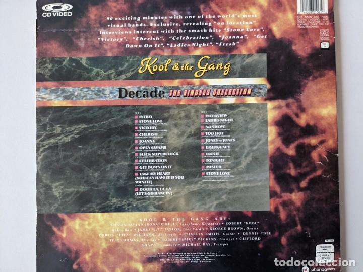 CDs de m&uacute;sica: KOOL & THE GANG - LASER DISC - DECADE - Foto 3