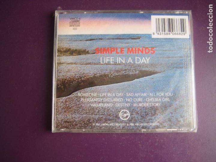 CDs de m&uacute;sica: Simple Minds &lrm;&ndash; Life In A Day - CD VIRGIN EL PAIS 2004 PRECINTADO - POP ROCK CLASICO 80'S -