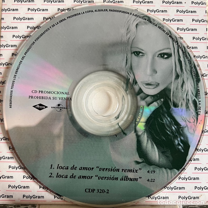 CDs de m&uacute;sica: Marta S&aacute;nchez - Loca De Amor Remix Mexico Single - Foto 1