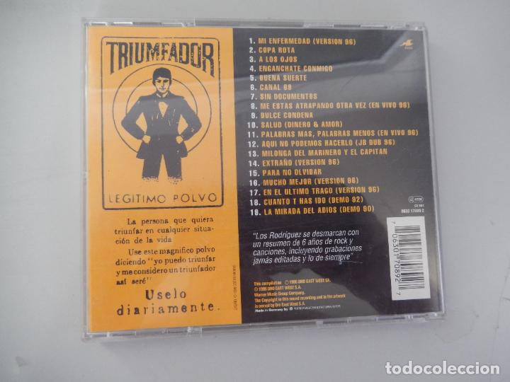 CDs de m&uacute;sica: LOS RODRIGUEZ - HASTA LUEGO - CD - Foto 2