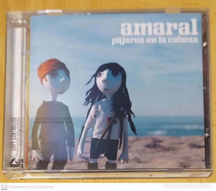 CDs de m&uacute;sica: AMARAL (PAJAROS EN LA CABEZA) CD 2005 - Foto 1