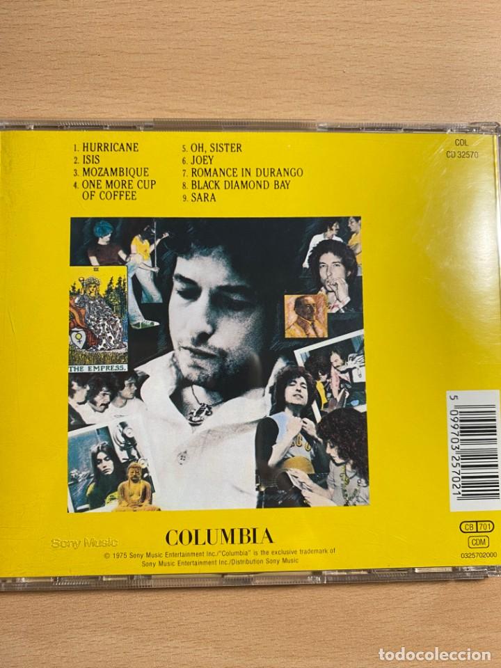 CDs de m&uacute;sica: BOB DYLAN DESIRE A&Ntilde;O 1975 - Foto 2