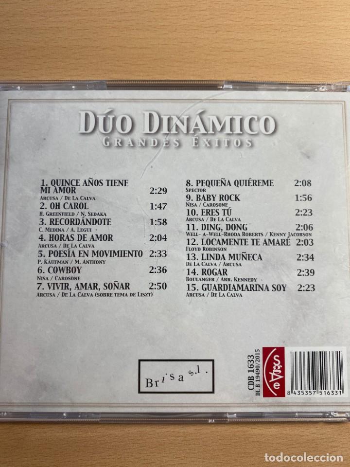 CDs de m&uacute;sica: DUO DINAMICO GRANDES EXITOS A&Ntilde;O 2015 - Foto 2