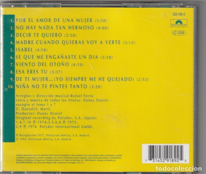 CDs de m&uacute;sica: DANNY DANIEL - LO MEJOR DE DANNY DANIEL (CD POLYDOR 1995) - Foto 2