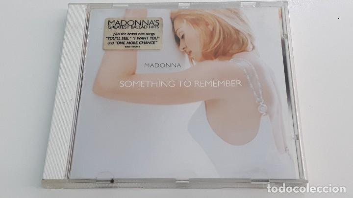 CDs de m&uacute;sica: CD MADONNA - SOMETHING TO REMEMBER - ED. USA - Foto 1