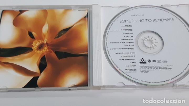 CDs de m&uacute;sica: CD MADONNA - SOMETHING TO REMEMBER - ED. USA - Foto 2