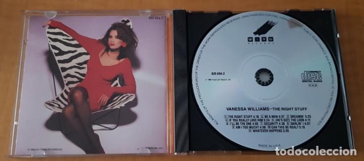 CDs de m&uacute;sica: CD VANESSA WILLIAMS The Right Stuff 1988 Polygram Records - Foto 2