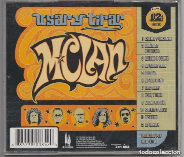 CDs de m&uacute;sica: CD M CLAN - USAR Y TIRAR - Foto 2