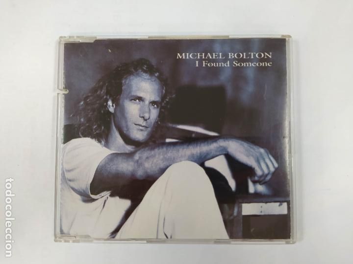 CDs de m&uacute;sica: MICHAEL BOLTON. I FOUND SOMEONE. CD. TDKCD175 - Foto 1