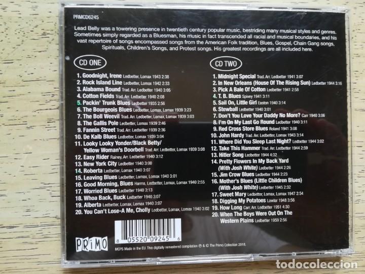 CDs de m&uacute;sica: Lead Belly. The essential recordings. 2 CD&acute;s - Foto 2