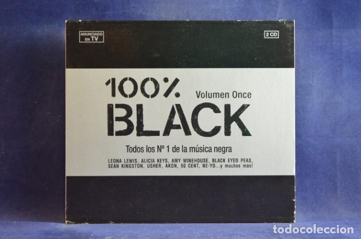 CDs de m&uacute;sica: VARIOUS - 100% BLACK VOLUMEN ONCE - 2 CD - Foto 1