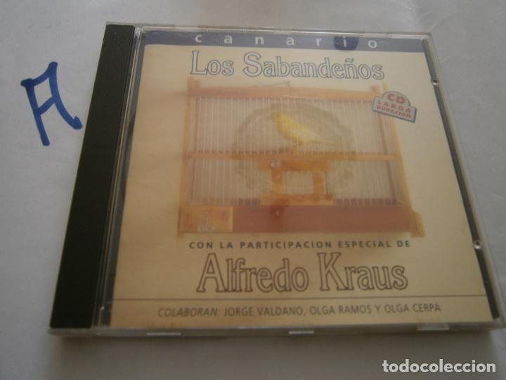 CDs de m&uacute;sica: CD - ALFREDO KRAUS Y LOS SABANDE&Ntilde;OS - Foto 1