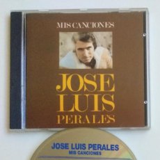 CDs de Música: CD 1990 - JOSE LUIS PERALES / MIS CANCIONES - HISPAVOX 1990 / ESTADO IMPECABLE