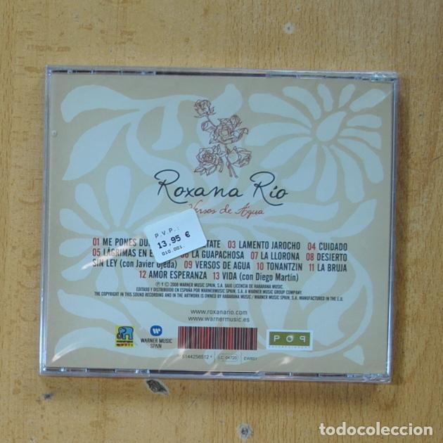 CDs de m&uacute;sica: ROXANA RIO - VESOS DE AGUA - CD - Foto 2