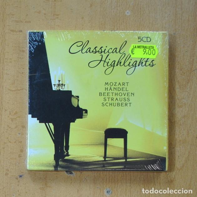 CDs de m&uacute;sica: VARIOS - CLASSICAL HIGHLIGHTS - 5 CD - Foto 1