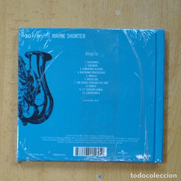 CDs de m&uacute;sica: WAYNE SHORTER - ALEGRIA - CD - Foto 2