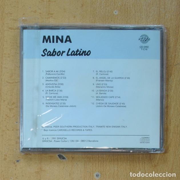 CDs de m&uacute;sica: MINA - SABOR LATINO - CD - Foto 2