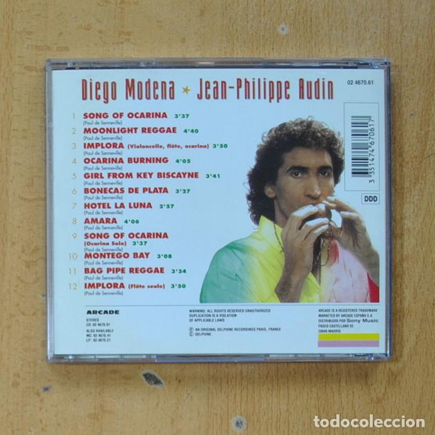 CDs de m&uacute;sica: DIEGO MODENA / JEAN PHILIPPE AUDIN - OCAINA - CD - Foto 2