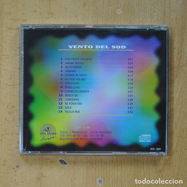 CDs de m&uacute;sica: GINO CASTELLI - VENTO DEL SUD - CD - Foto 2