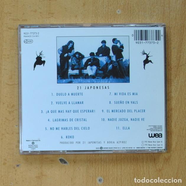 CDs de m&uacute;sica: 21 JAPONESAS - EL MERCADO DEL PLACER - CD - Foto 2