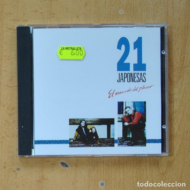 CDs de m&uacute;sica: 21 JAPONESAS - EL MERCADO DEL PLACER - CD - Foto 1