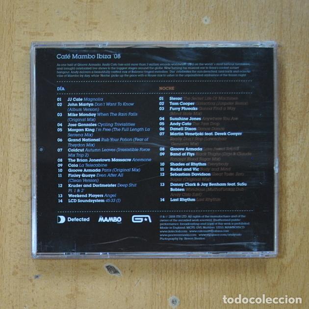 CDs de m&uacute;sica: VARIOS - CAFE MAMBO IBIZA 08 - CD - Foto 2