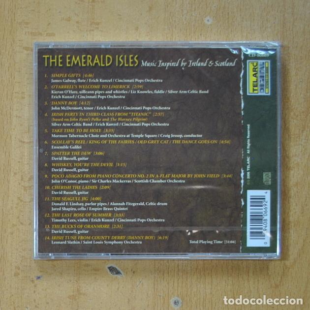 CDs de m&uacute;sica: VARIOS - THE EMERALD ISLES - CD - Foto 2