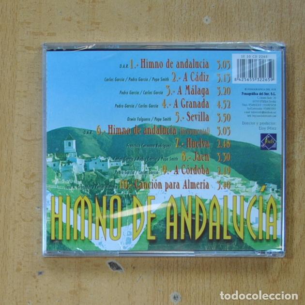 CDs de m&uacute;sica: VARIOS - HIMNO DE ANDALUCIA - CD - Foto 2