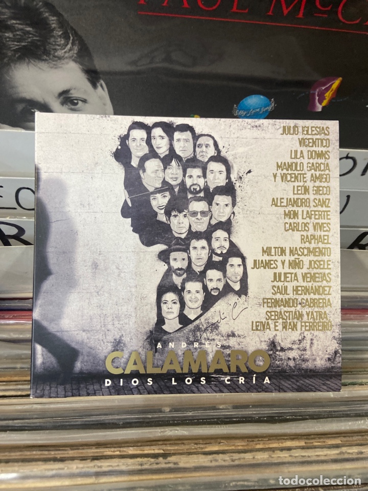 CDs de m&uacute;sica: Andr&eacute;s Calamaro dios los cr&iacute;a - Foto 1