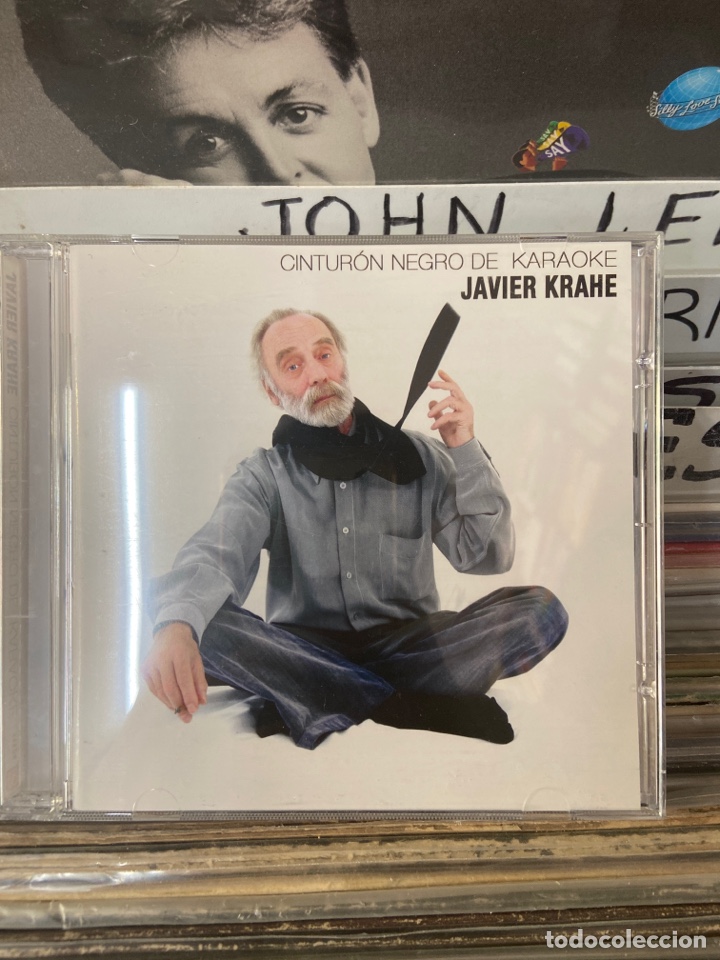 CDs de m&uacute;sica: Cintur&oacute;n negro de karaoke Javier Krahe - Foto 1