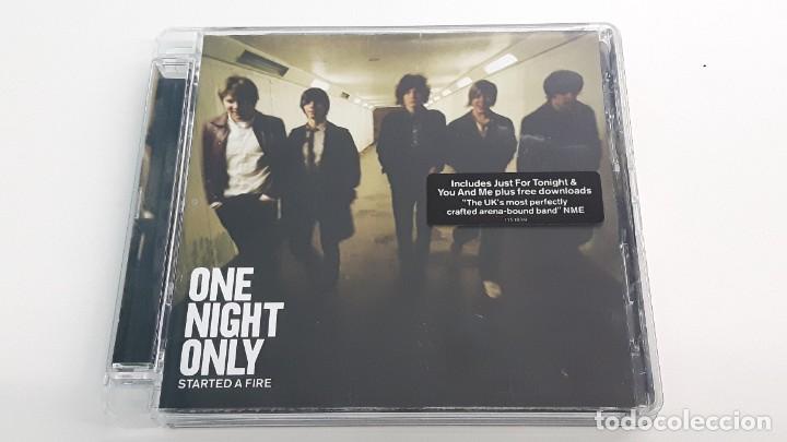 CDs de m&uacute;sica: CD ONE NIGHT ONLY - STARTED A FIRE - Foto 1