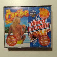 CDs de Música: CARIBE DISCO ESTRELLA. 2016 LOS EXITOS DEL VERNOS. 4 CD'S. TDKCD305