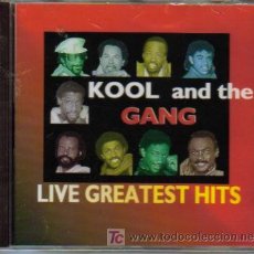CDs de Música: KOOL AND THE GANG-LIVE GREATEST HITS CD ALBUM EDITADO POR BARSA PROMOCIONES CON EXITOS EN DIRECTO. Lote 347045173