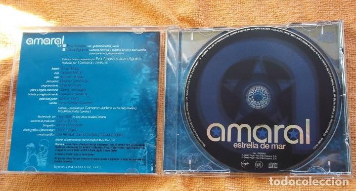 CDs de m&uacute;sica: CD AMARAL . ESTRELLA DE MAR 2002 - Foto 2