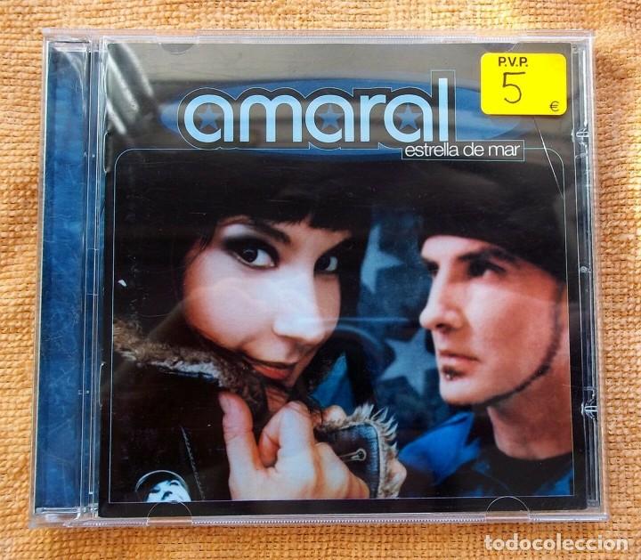 CDs de m&uacute;sica: CD AMARAL . ESTRELLA DE MAR 2002 - Foto 3