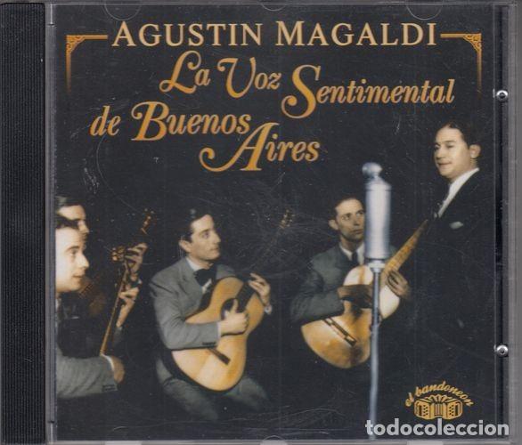 CDs de m&uacute;sica: AGUSTIN MAGALDI - LA VOZ SENTIMENTAL DE BUENOS AIRES - CD TANGO - Foto 1