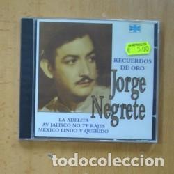 CDs de m&uacute;sica: JORGE NEGRETE - RECUERDOS DE ORO - CD - Foto 1