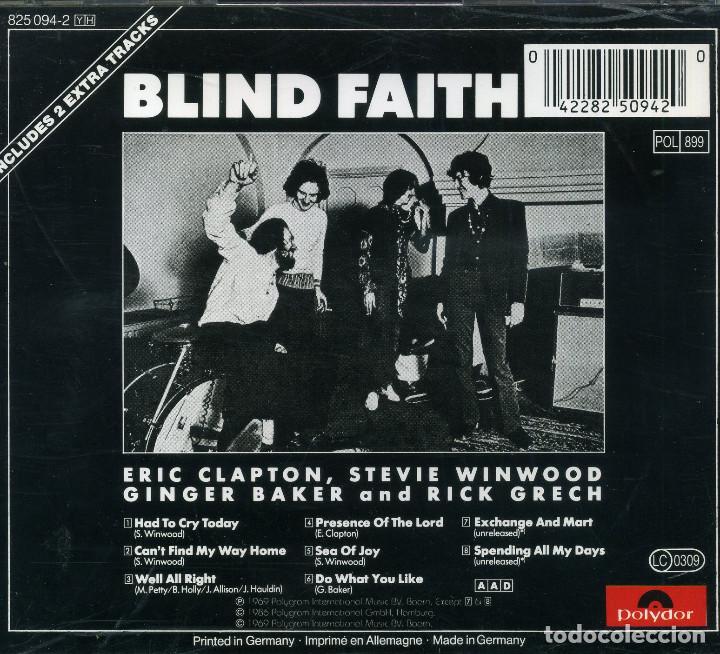 CDs de m&uacute;sica: BLIND FAITH - Foto 2