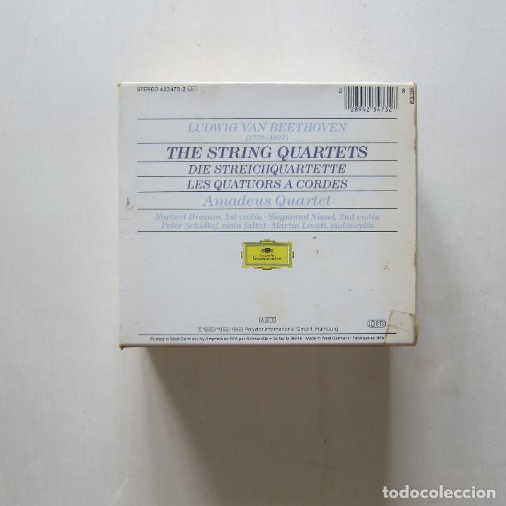 CDs de m&uacute;sica: LUDWIG VAN BEETHOVEN. THE STRING QUARTETS - AMADEUS QUARTET (DEUTSCHE GRAMMOPHON) - Foto 2