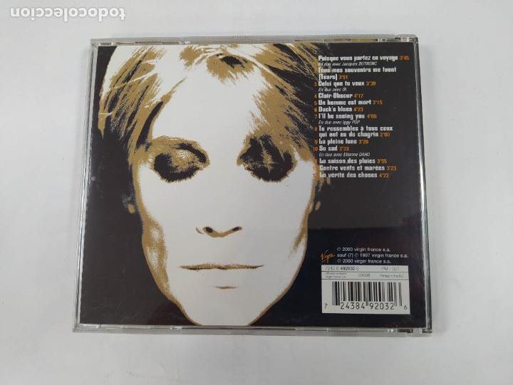 CDs de m&uacute;sica: Fran&ccedil;oise Hardy - Clair-Obscur. CD. TDKCD160 - Foto 2