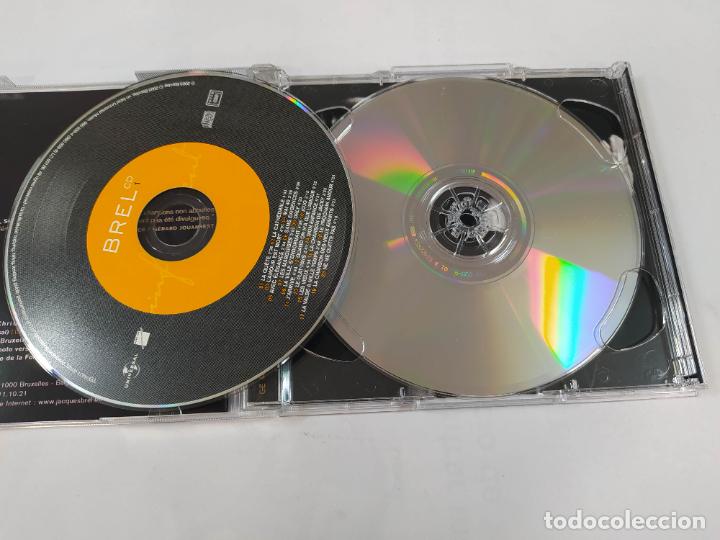 CDs de m&uacute;sica: JACQUES BREL - INFINIMENT. 40 CHANSONS. DOBLE CD. TDKCD160 - Foto 3