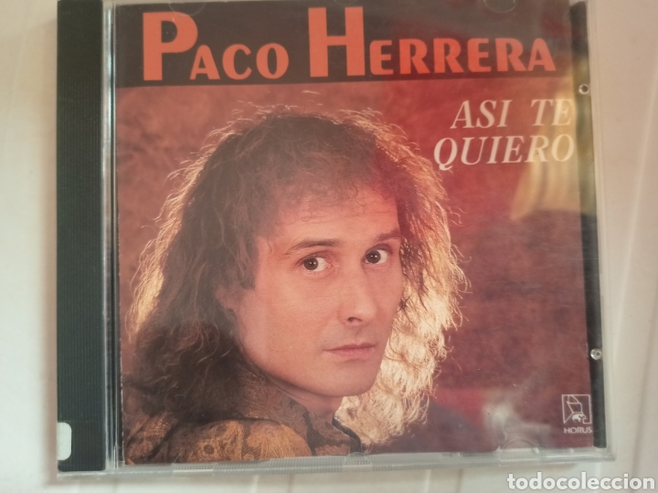 CDs de m&uacute;sica: Paco Herrera - As&iacute; te quiero - Foto 1